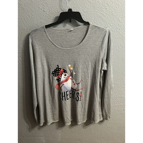 Cheers‎ Gray  Long Sleeve  Pullover Size Women's 18-20 - Picture 1 of 6